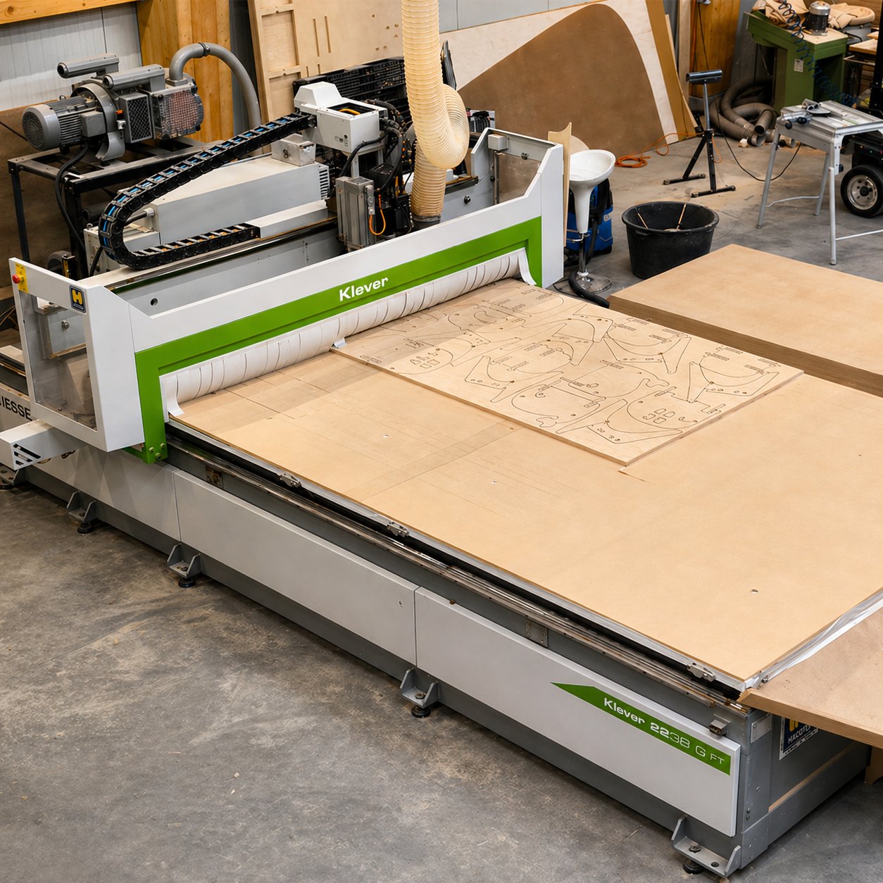 Pièces usinées en CNC, prêtes à l’assemblage