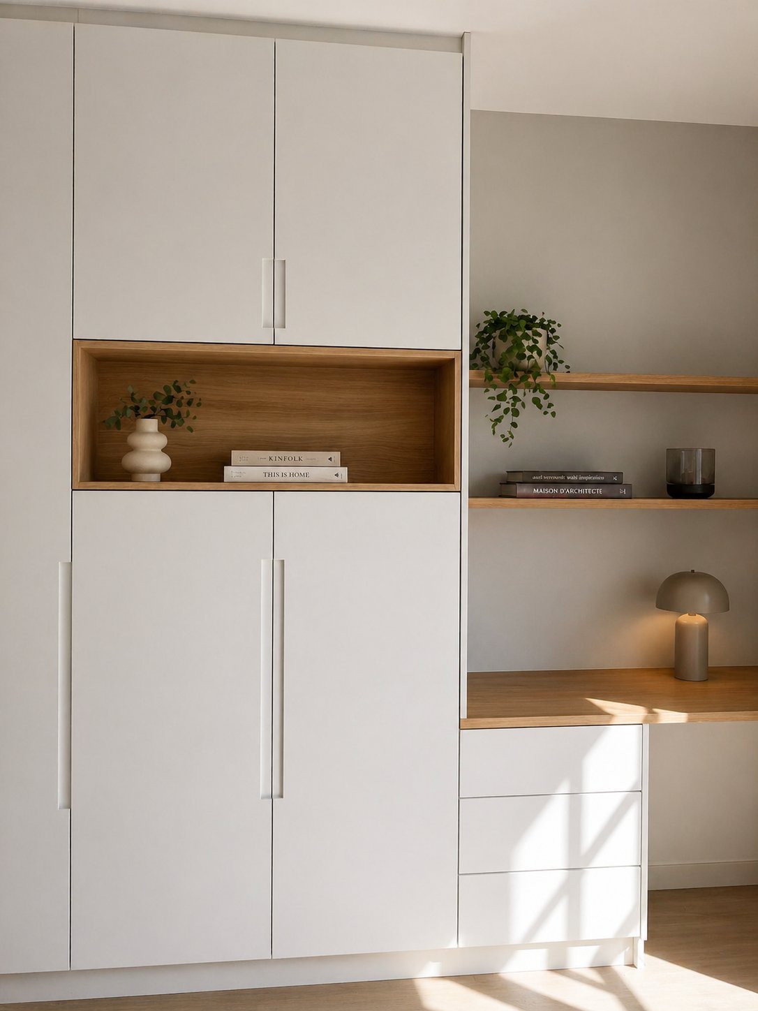 Meuble de bureau avec tiroirs